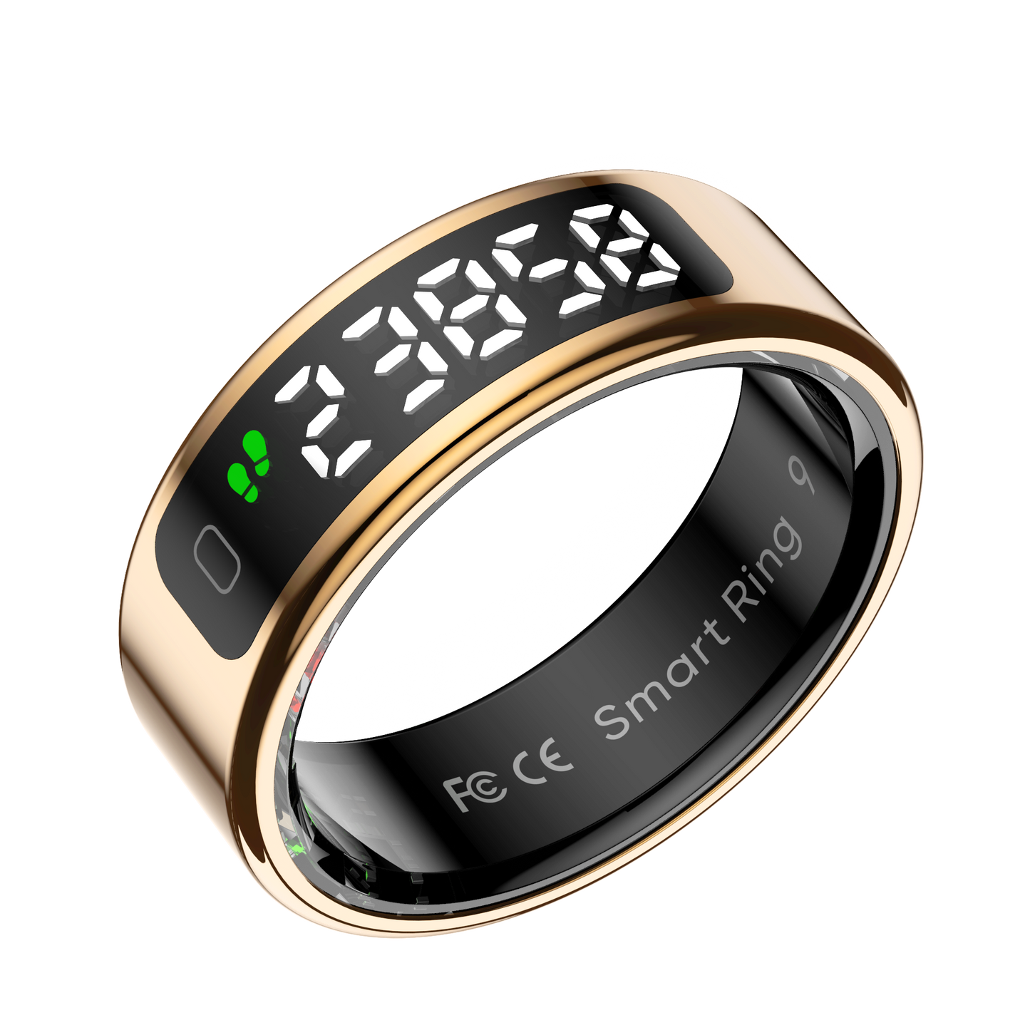 Novamos Nova R1 Smart Ring with Digital Display for Men Women