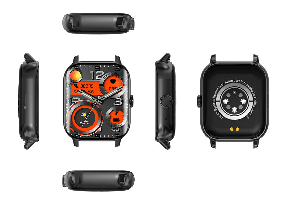 Novamos NovaS Curved Screen Health Smartwatch