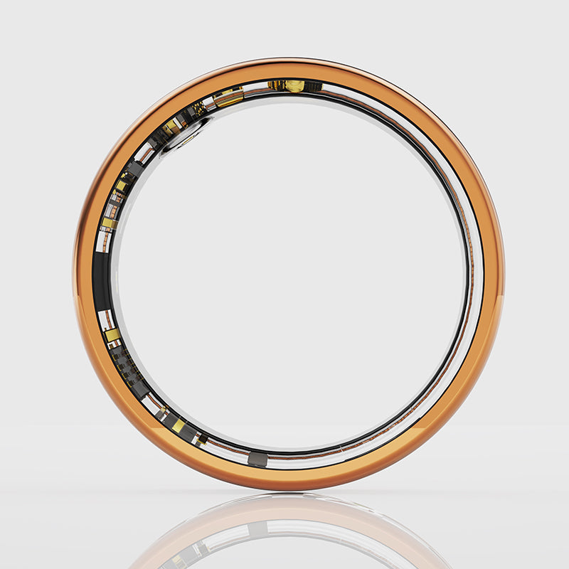 Novamos R2 Floral Enamels Art Smart Ring