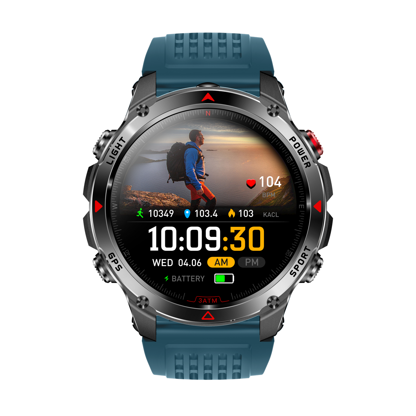 Novamos HT37 Adventure GPS Smartwatch