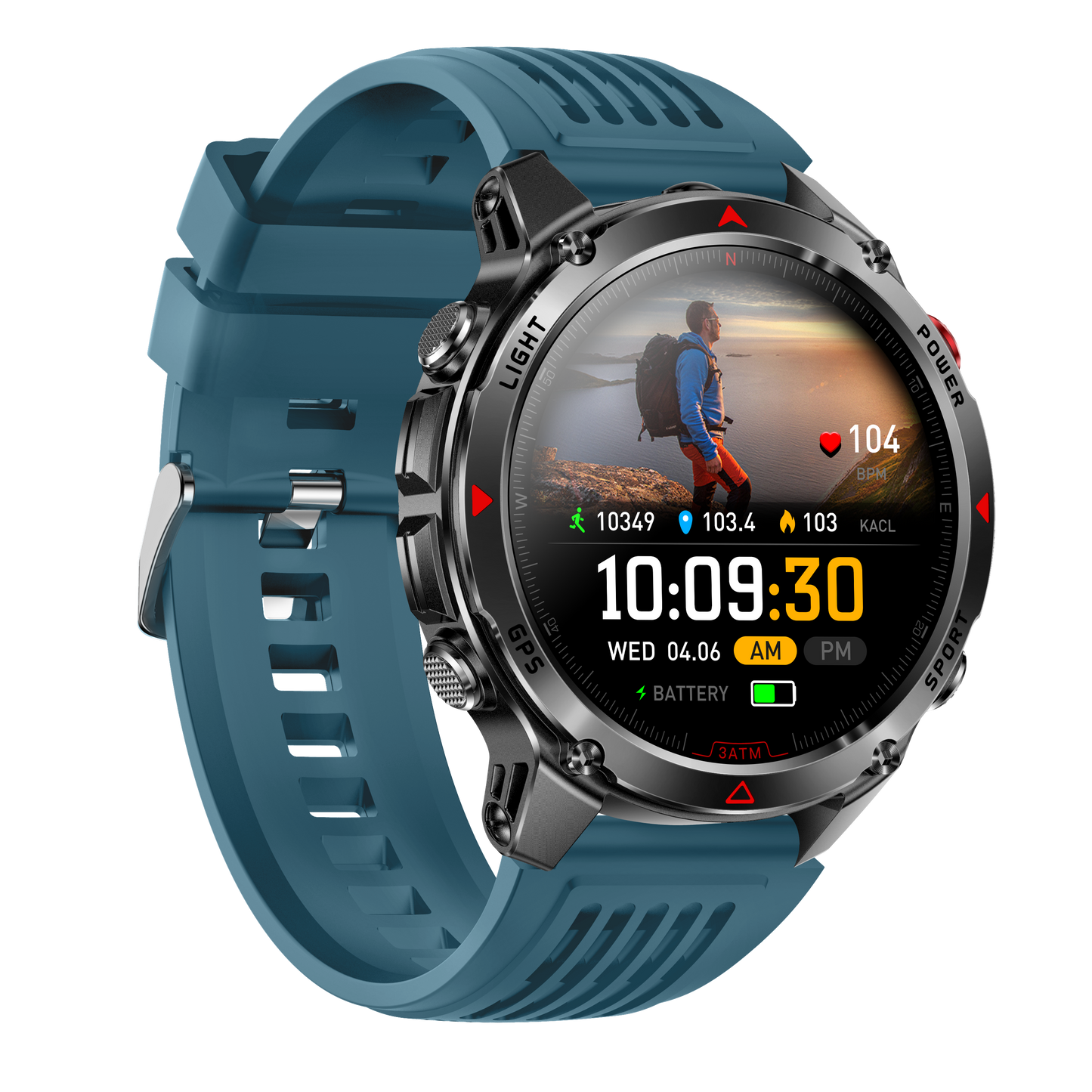 Novamos HT37 Adventure GPS Smartwatch