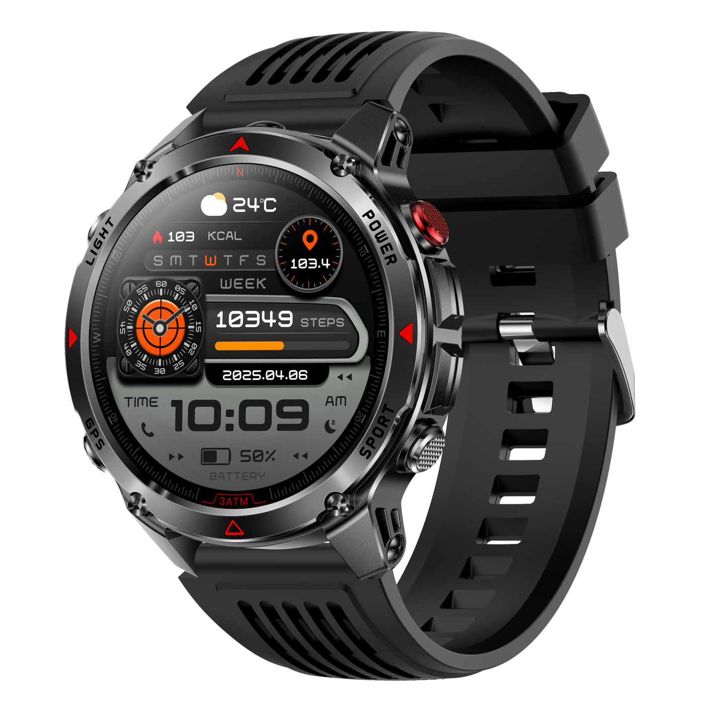 Novamos HT37 Adventure GPS Smartwatch