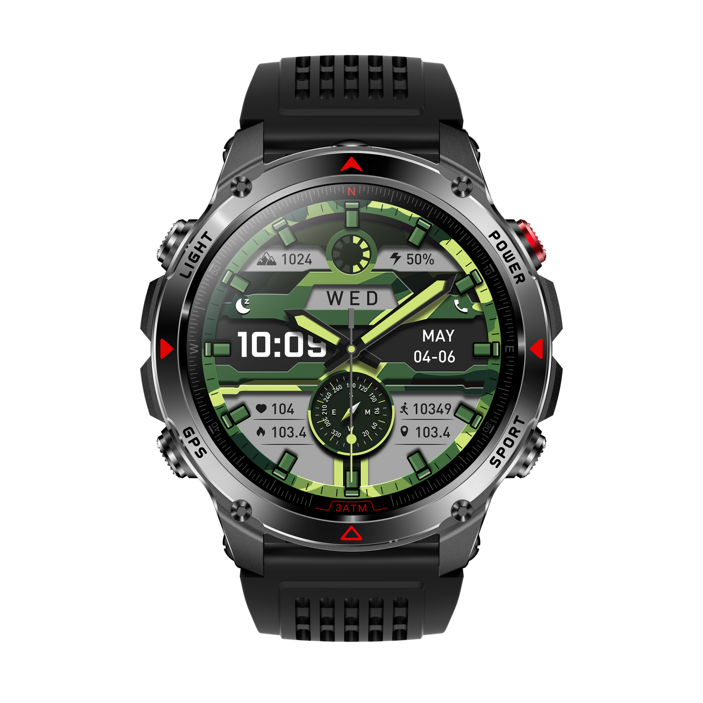 Novamos HT37 Adventure GPS Smartwatch