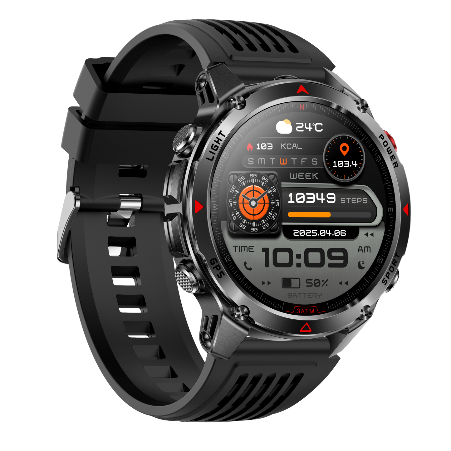 Novamos HT37 Adventure GPS Smartwatch