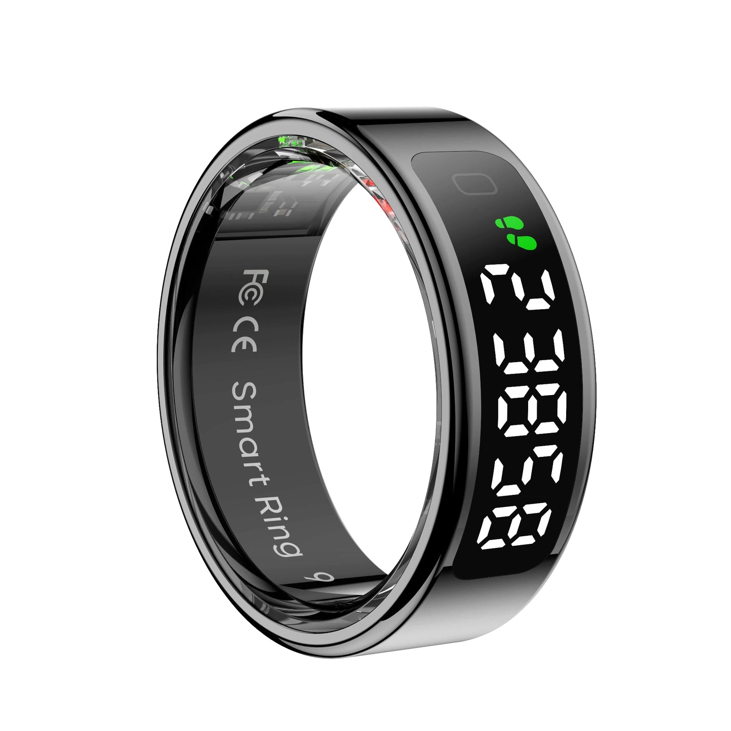 Novamos Nova R1 Smart Ring with Digital Display for Men Women