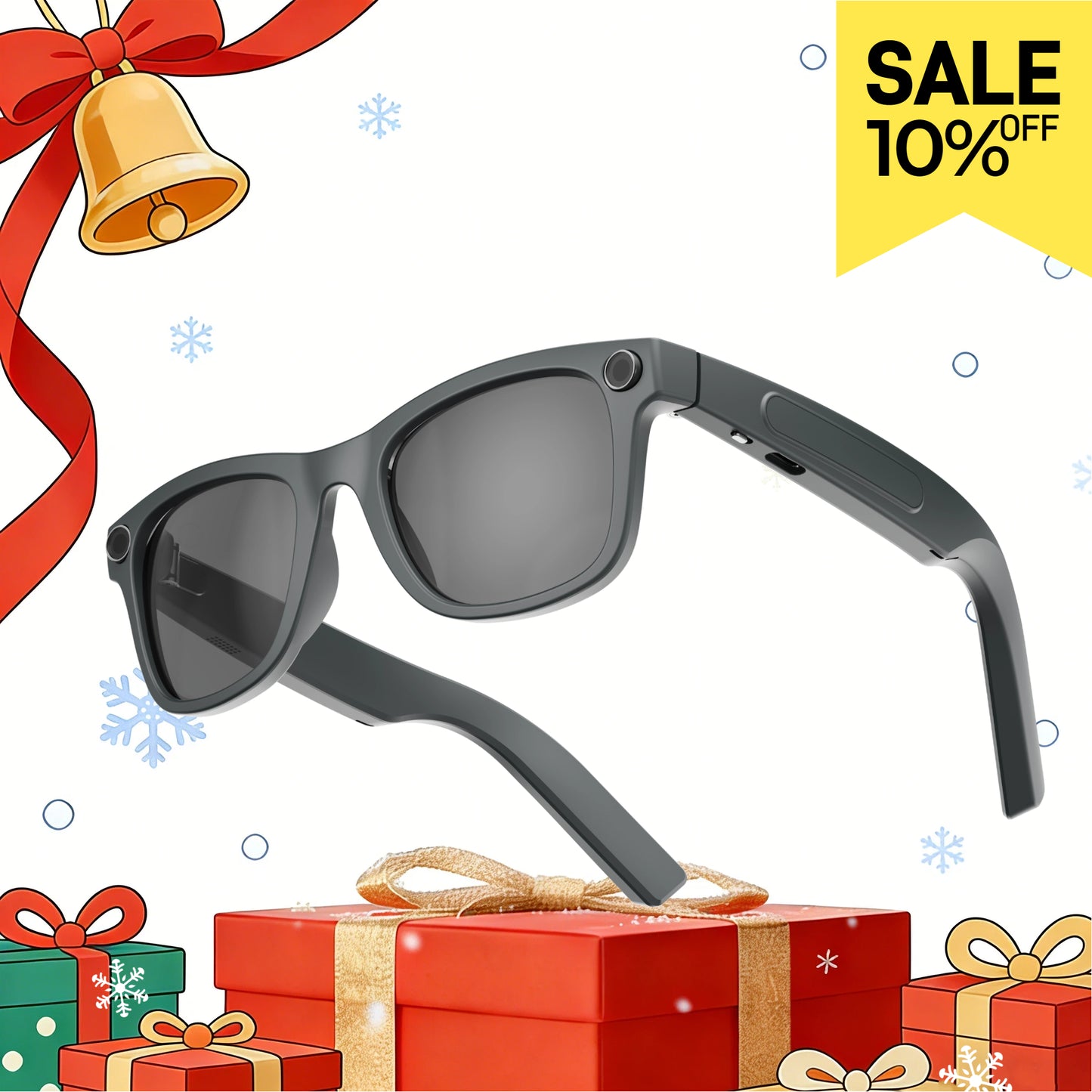 LensAI Pro Smart Glasses with AI Functions