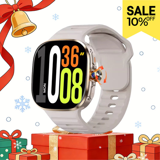 Novamos Ultra X 4G LTE Smartwatch with Built-in SIM Card