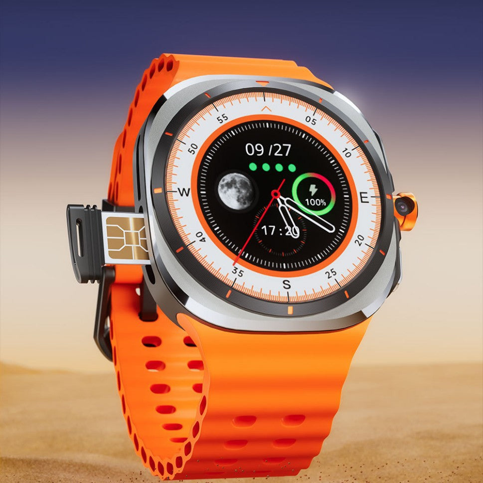 NexUltra 4G LTE Wrist Phone Watch w/ Rotating Camera