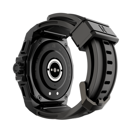 Novamos STEEL N2 Rugged Metal Build Watch