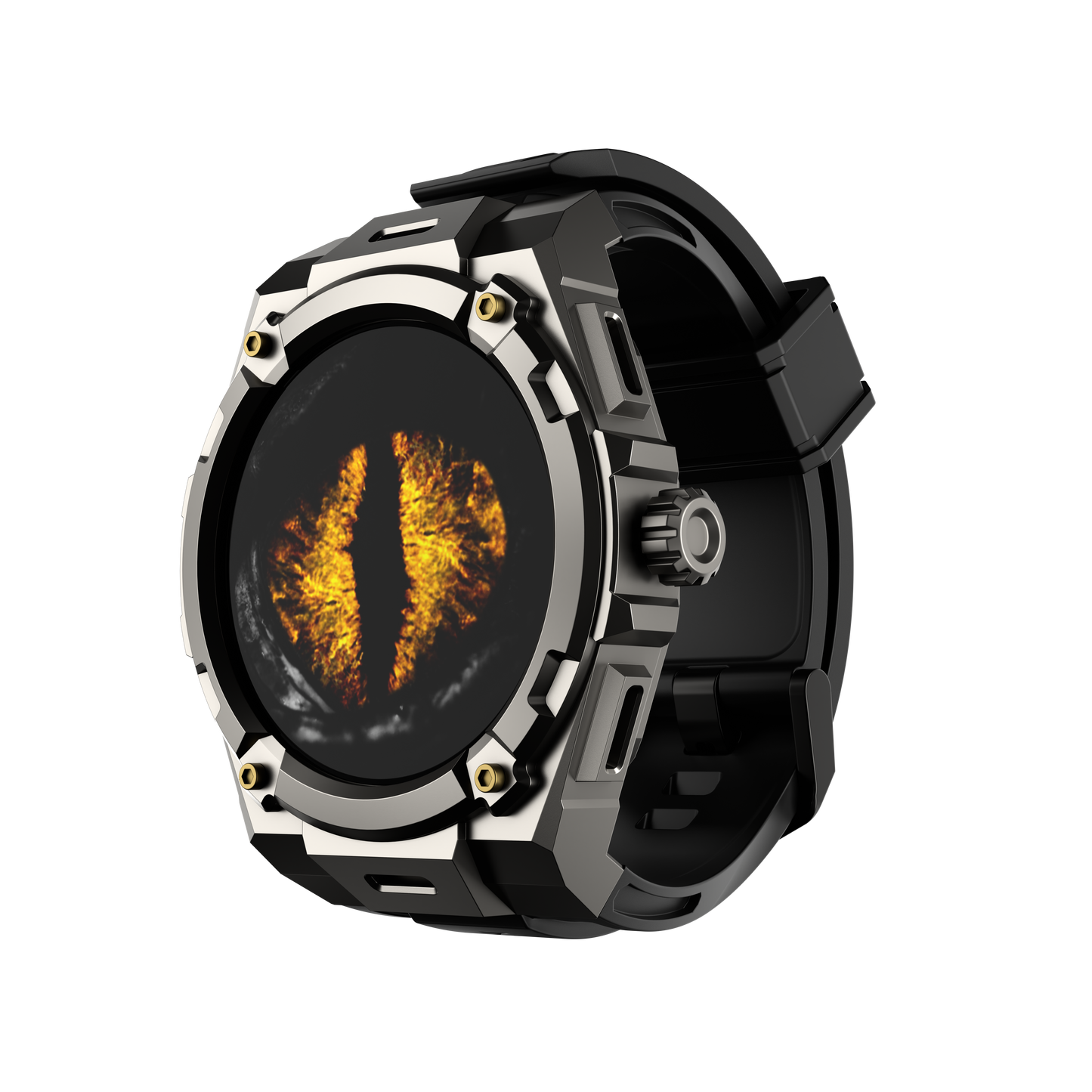 Novamos STEEL N2 Rugged Metal Build Watch