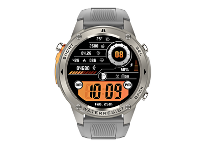 Novamos Viper1 GPS Sport Watch Silver