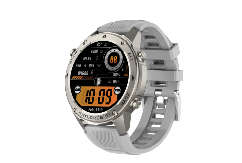 Novamos Viper1 GPS Sport Watch Silver