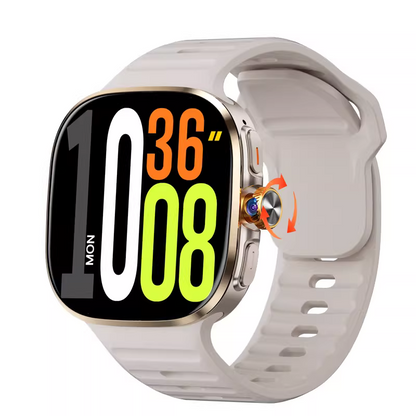 Novamos Ultra X 4G LTE Smartwatch with Built-in SIM Card