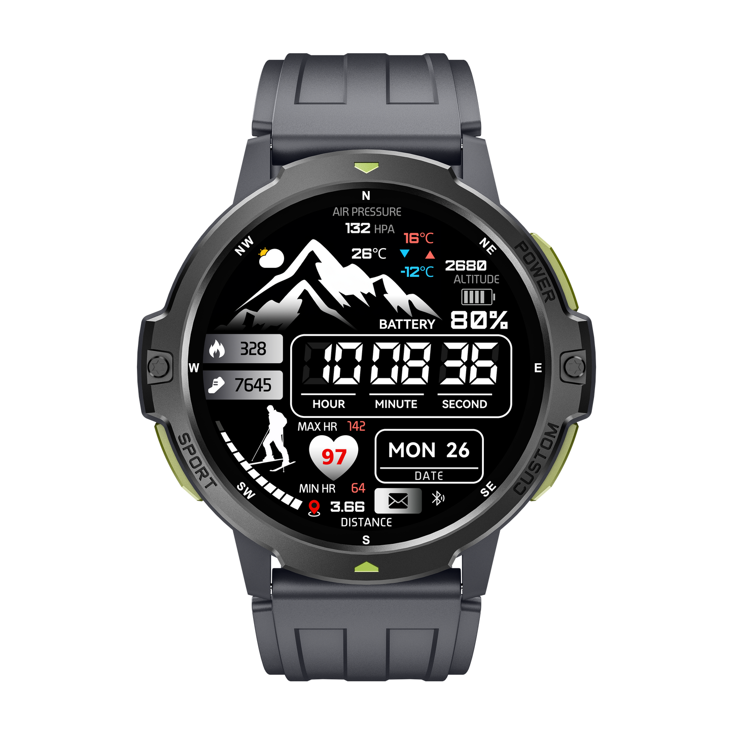 Novamos Tank S1P GPS Sports Smartwatch