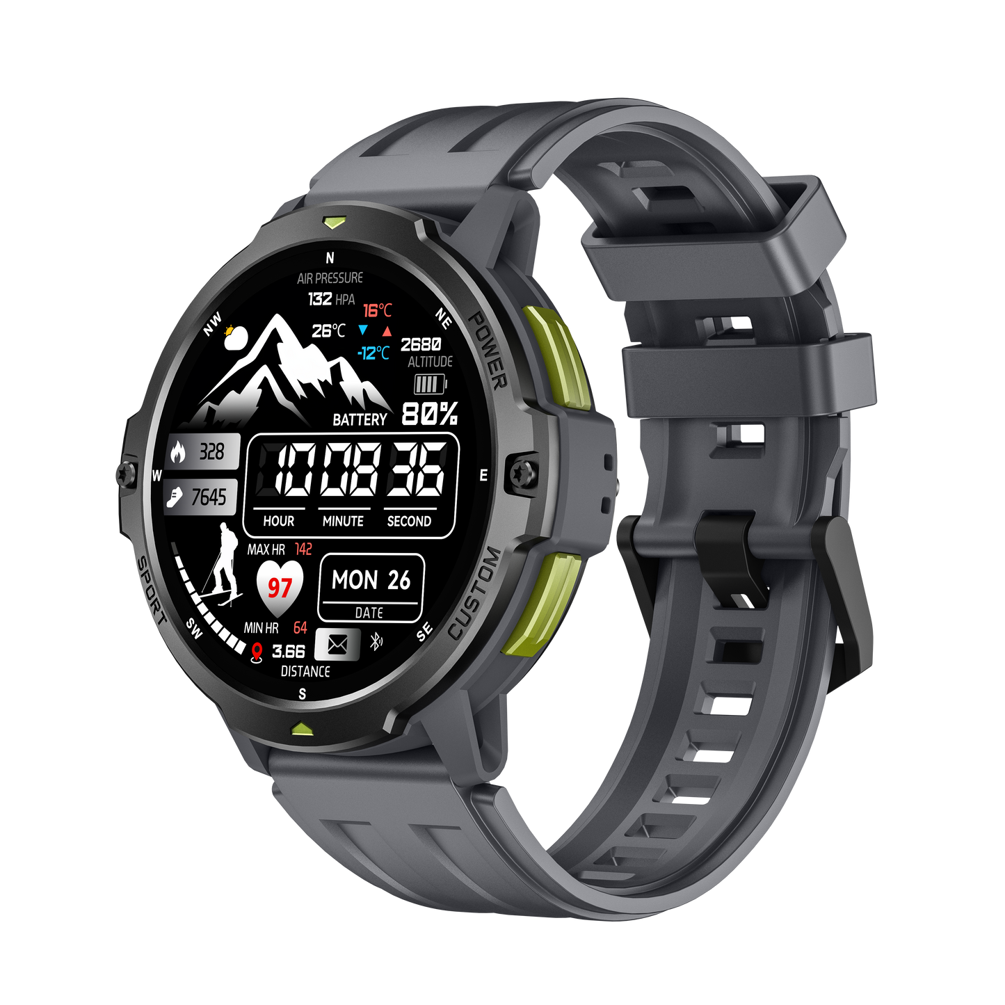 Novamos Tank S1P GPS Sports Smartwatch