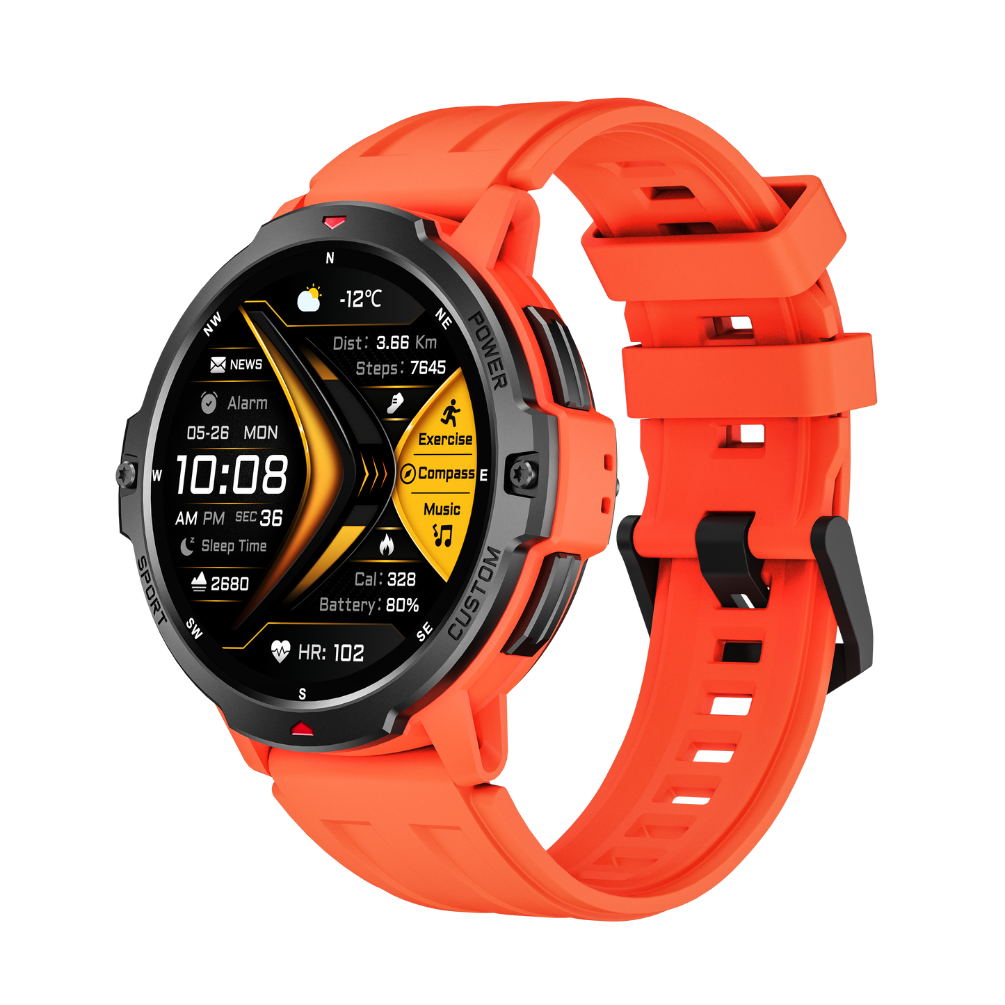 Novamos Tank S1P GPS Sports Smartwatch