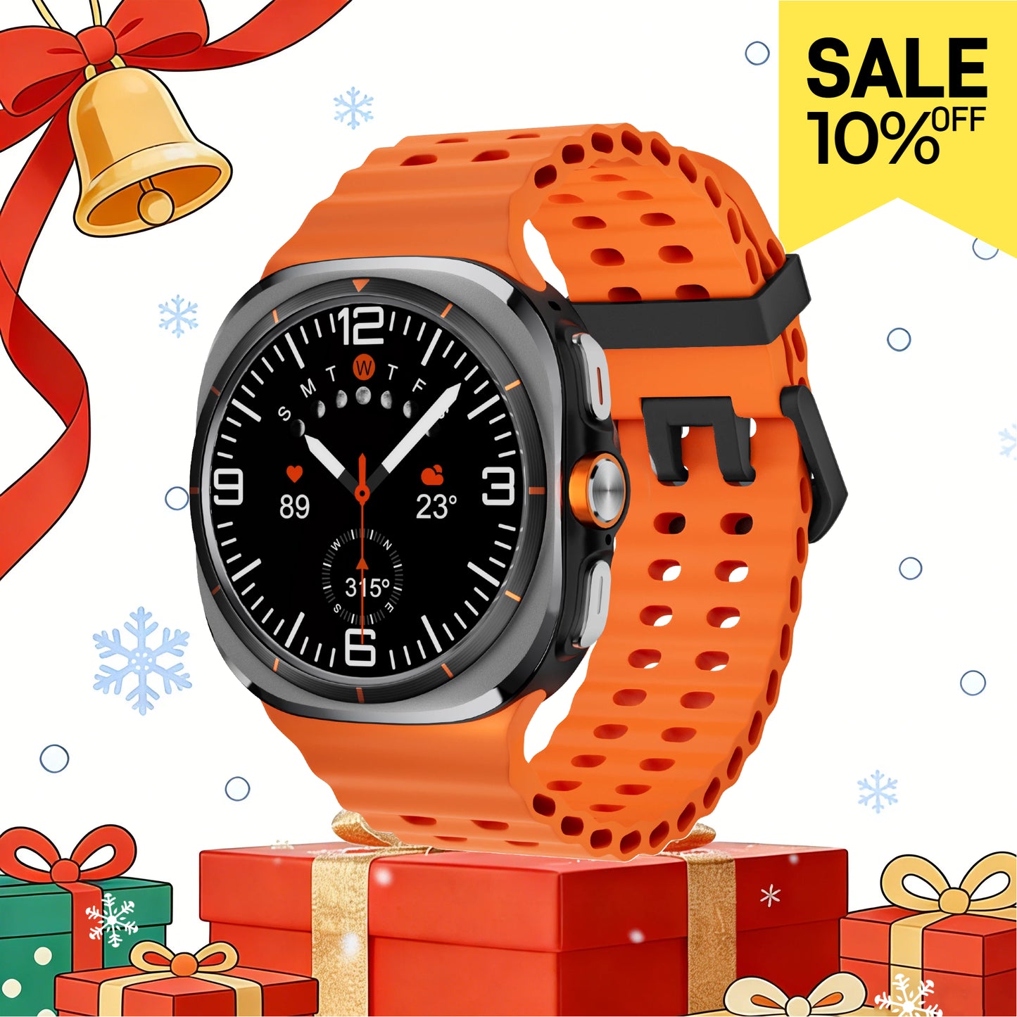 NexUltra 4G LTE Wrist Phone Watch w/ Rotating Camera